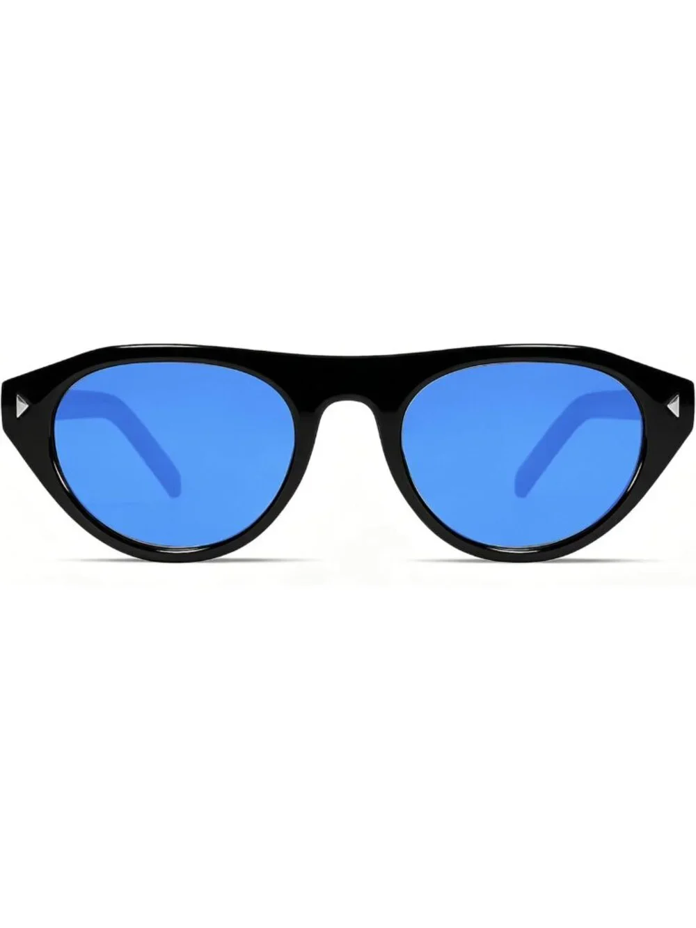 Trendy Retro Small Oval Cat Eye Sunglasses for Women & Men - Chic Vacation